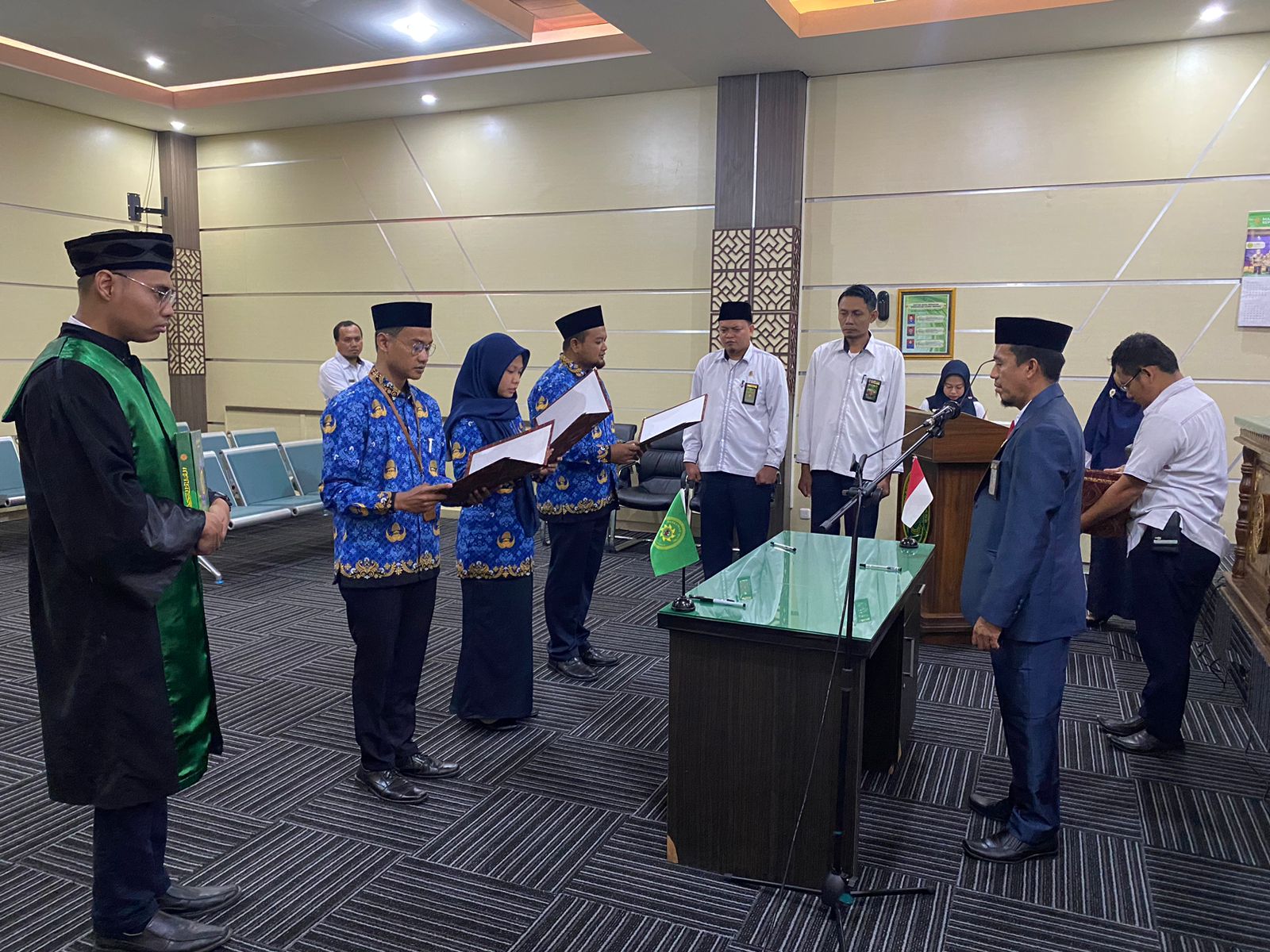 Foto pelantikan CPNS 1
