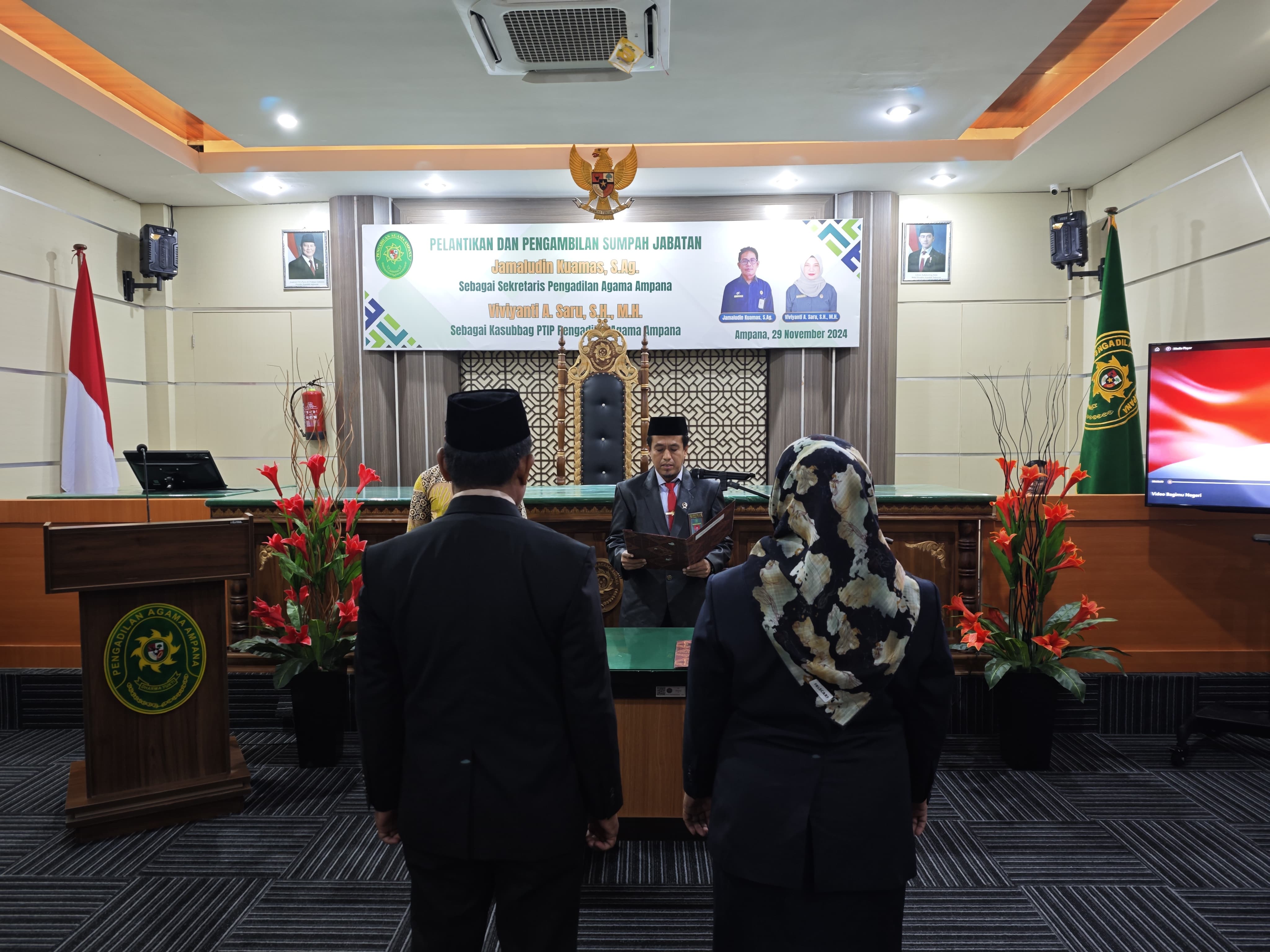 Pelantikan Sekre n PTIP 2