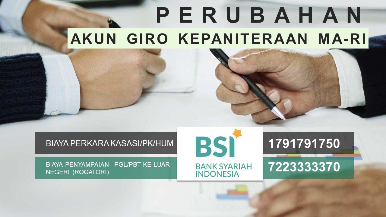 Rekening Kasasi Berubah
