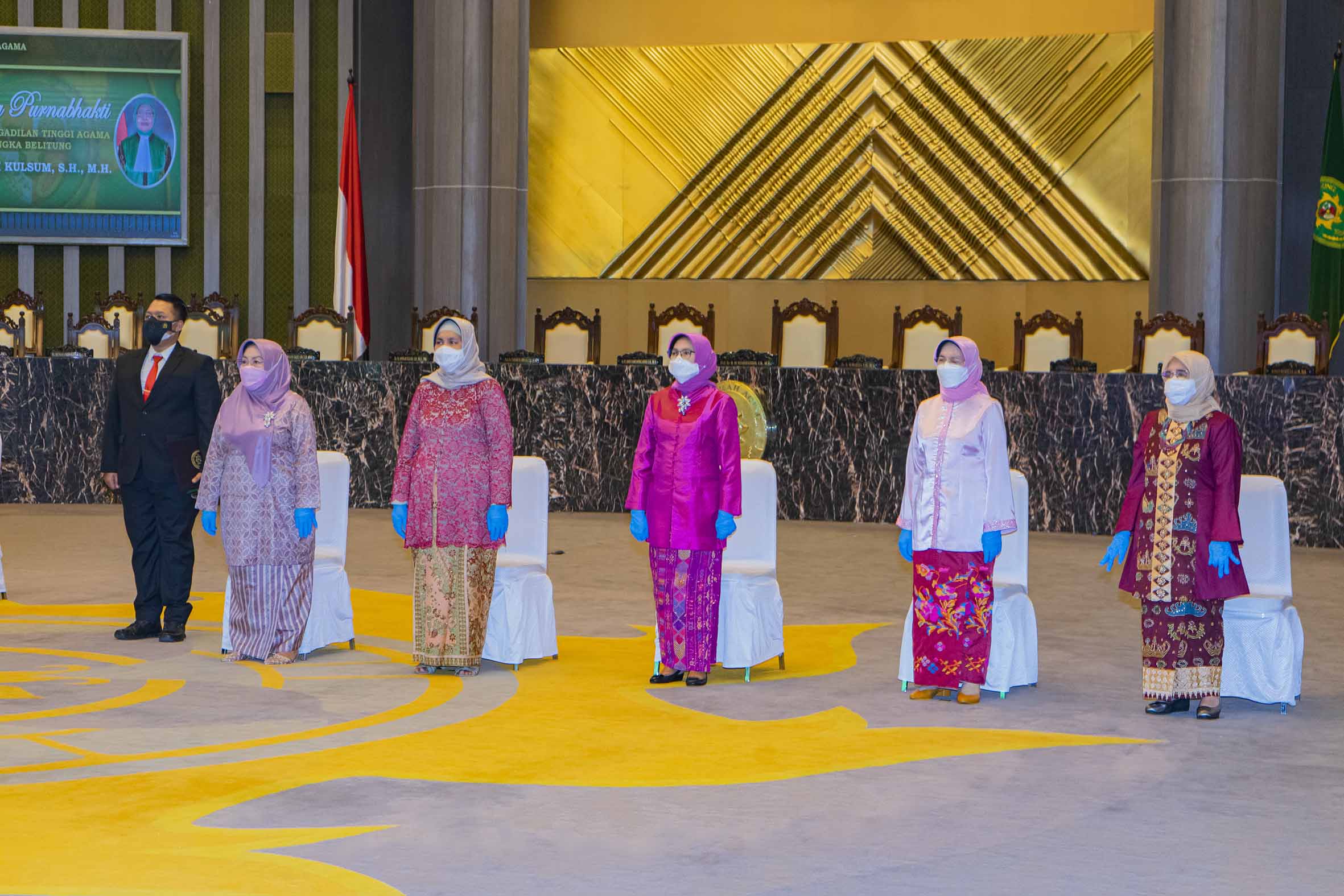 Wisuda purnabakti PTA Bangka Belitung 5
