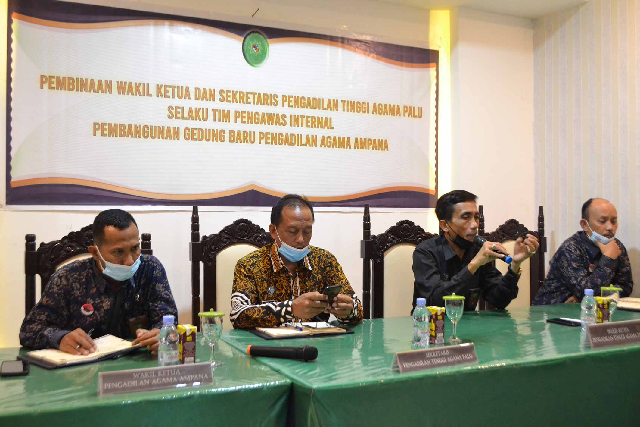 Pembinaan Waka PTA dan Sekre PTA Palu 1