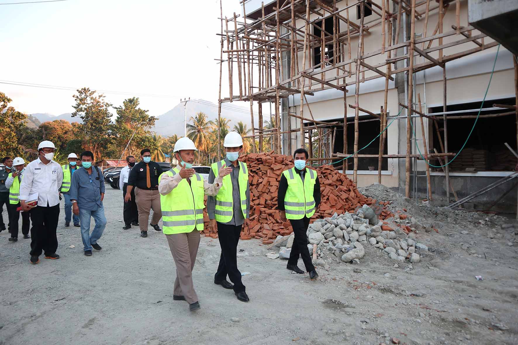 Pengawasan Internal Pembangunan Gedung Baru PA Ampana 1