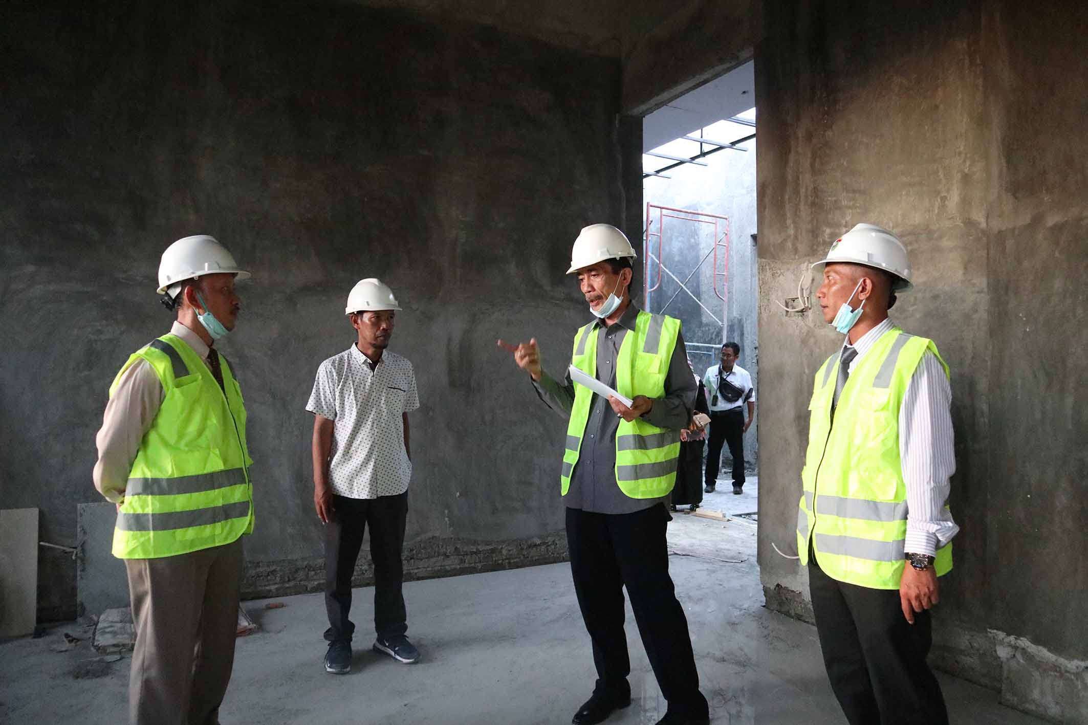 Pengawasan Internal Pembangunan Gedung Baru PA Ampana 3