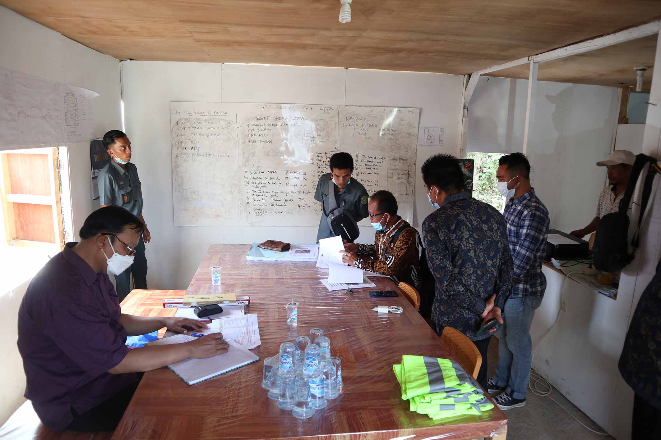 Pengawasan Internal Pembangunan Gedung Baru PA Ampana 4