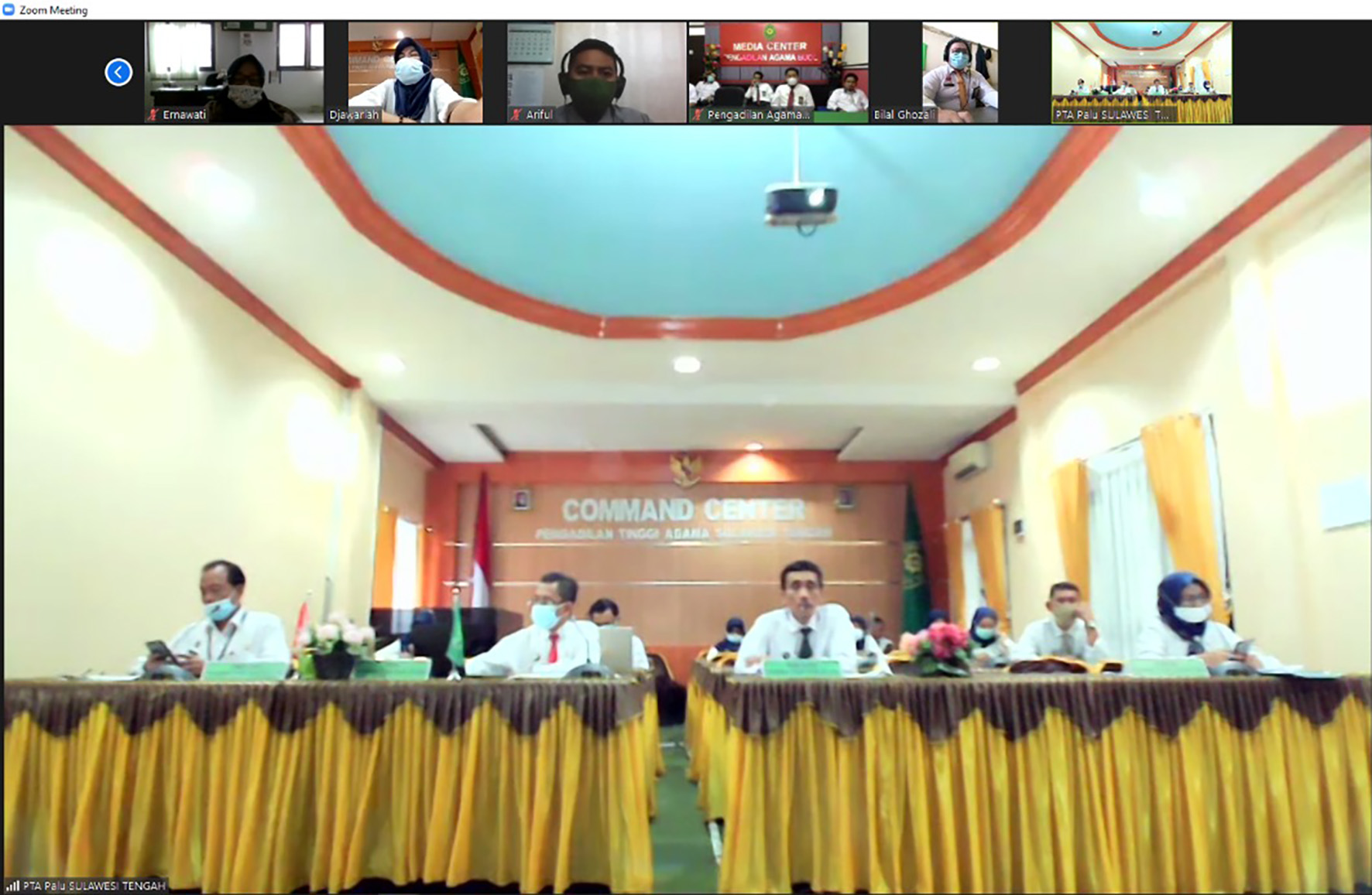 Pengawasan Virtual PTA Palu 1