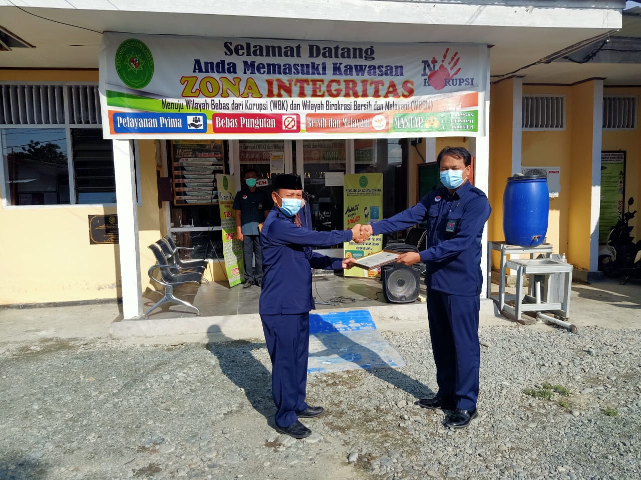 Penyerahan Reward apel 2